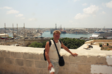 Besuch auf Malta im Rahmen der Sinfonie VII - Poesie der Steine 2013